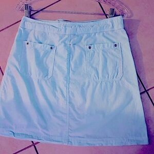 Fresh Produce boutique - Light baby Blue Summer Women's Skirt- Small